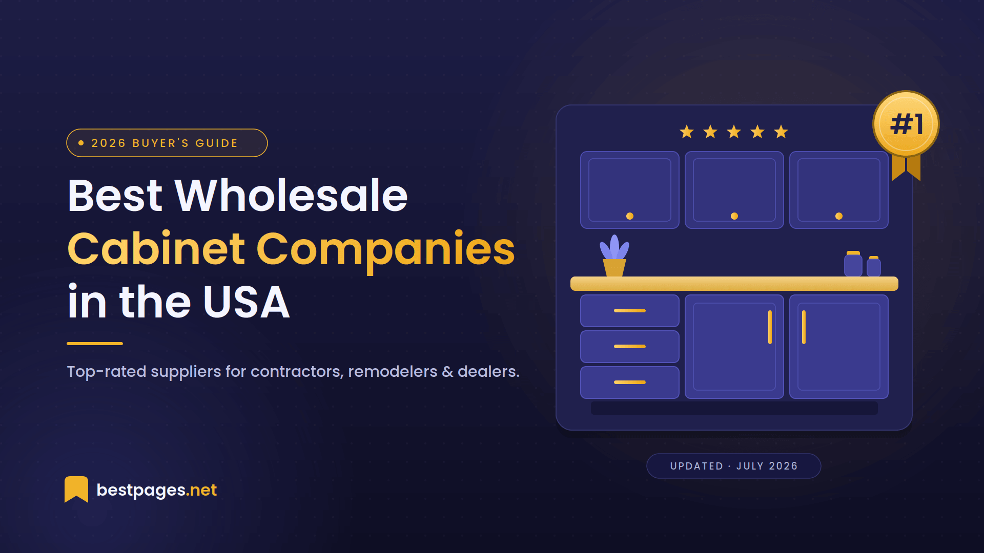 Best Wholesale Cabinet Companies in the USA